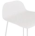 Barová židle SLADE MINI bílá