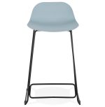 Barová židle SLADE MINI modrá/černá