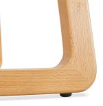 Barová židle TRAPU MINI šedá/přírodní
