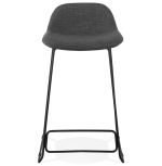 Barová židle VANCOUVER MINI šedá/černá