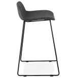 Barová židle VANCOUVER MINI šedá/černá