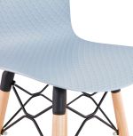 Barová židle DETROIT MINI modrá