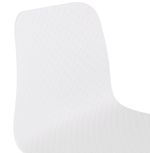 Barová židle DETROIT bílá