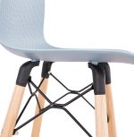 Barová židle DETROIT modrá