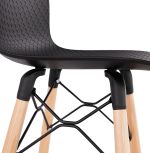 Barová židle DETROIT černá