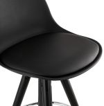 Barová židle SUPRO MINI černá
