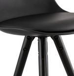 Barová židle SUPRO MINI černá