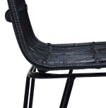 Barová židle LIANO černá
