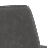 Barová židle GAUCHO MINI tmavě šedá/černá