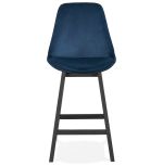 Barová židle BASIL MINI modrá/černá
