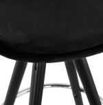 Barová židle FRANKY černá