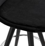 Barová židle FRANKY MINI černá