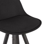 Barová židle CIRKEL černá