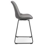 Barová židle YAYA MINI šedá/černá