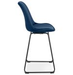 Barová židle YAYA MINI modrá/černá