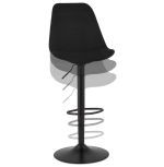 Barová židle GUSTI černá