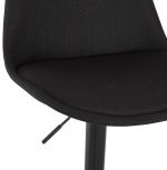 Barová židle GUSTI černá