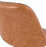 Barová židle WATSON hnědá/černá