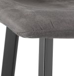 Barová židle OUFTI MINI šedá/černá