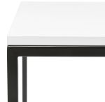 Barový stůl MILLIE 60 CM bílý/černý