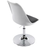 Jídelní židle VICTORIA bílá/černá