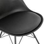 Jídelní židle FABRIK černá