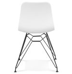 Jídelní židle FIFI bílá/černá
