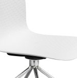 Kancelářské židle RULLE bílá/chrom