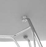 Jídelní židle FIFI šedá/chrom