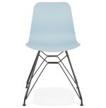 Jídelní židle FIFI modrá/černá