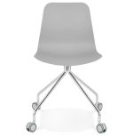 Kancelářské židle RULLE šedá/chrom