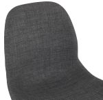 Jídelní židle SILENTO tmavě šedá/bílá