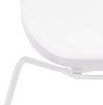 Jídelní židle CLAUDI bílá