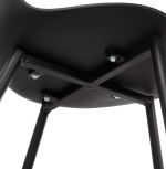 Jídelní židle SIMPLA černá