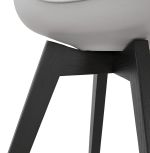 Jídelní židle BLANE šedá/černá
