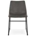 Jídelní židle BIFF šedá/černá
