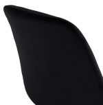 Jídelní židle PHIL černá/přírodní