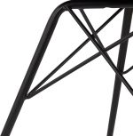 Jídelní židle CLEOR šedá/černá