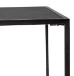 3SET odkládací stolek MENSOSO černý
