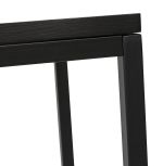 Konzolový stolek MYRIAM 120 CM černý
