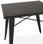 Jídelní stůl COLOC 76 CM černý