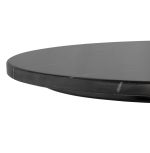 Kulatý jídelní stůl KAFO 60 CM černý