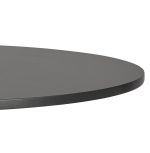 Zahradní stůl skládací kulatý LEGMO 68 CM černý