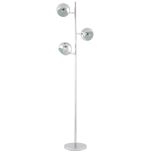 Stojací lampa GLOBUS 164 CM chrom