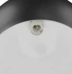 Stojací lampa FERDI 203 CM černá