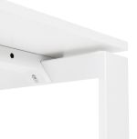 Kancelářský stůl ABAK 120 CM bílý