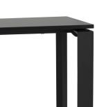 Kancelářský stůl ABAK 120 CM černý