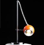 Stolní lampa MOON 69 CM oranžová