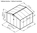 Domek DIANA 255cm