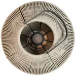 Zahradní lampa LUNA BIG - antracit/béžová
